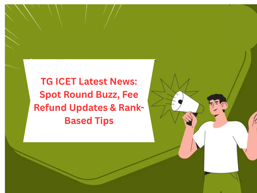 TG ICET Latest News