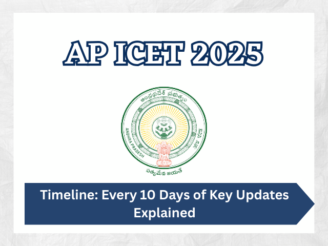 AP ICET 2025 Timeline