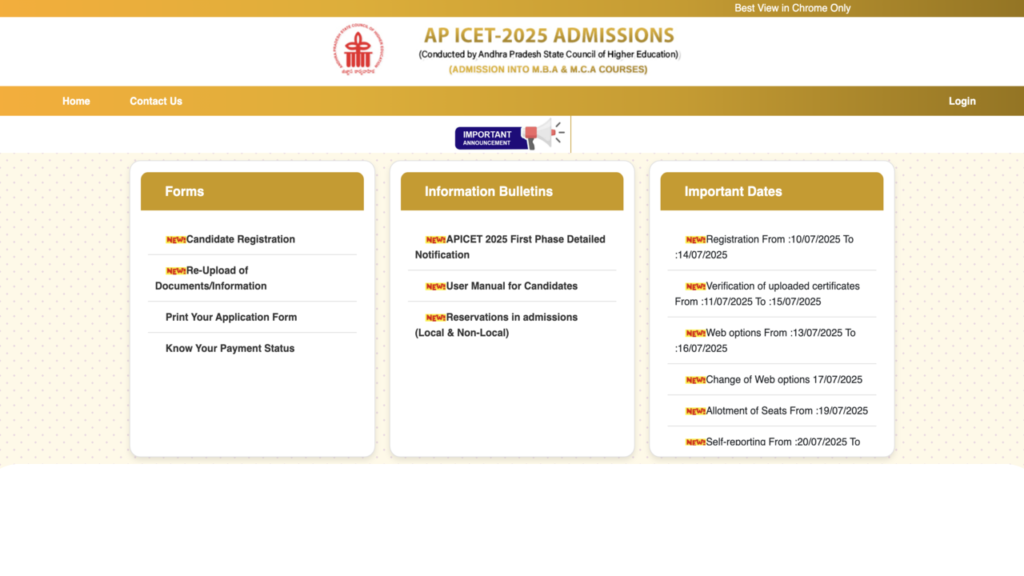 AP ICET 10-Day Progress 